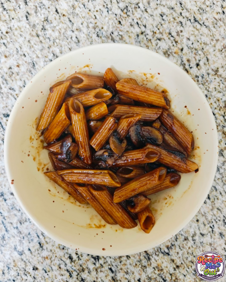 Mushroom Soy Sauce Pasta