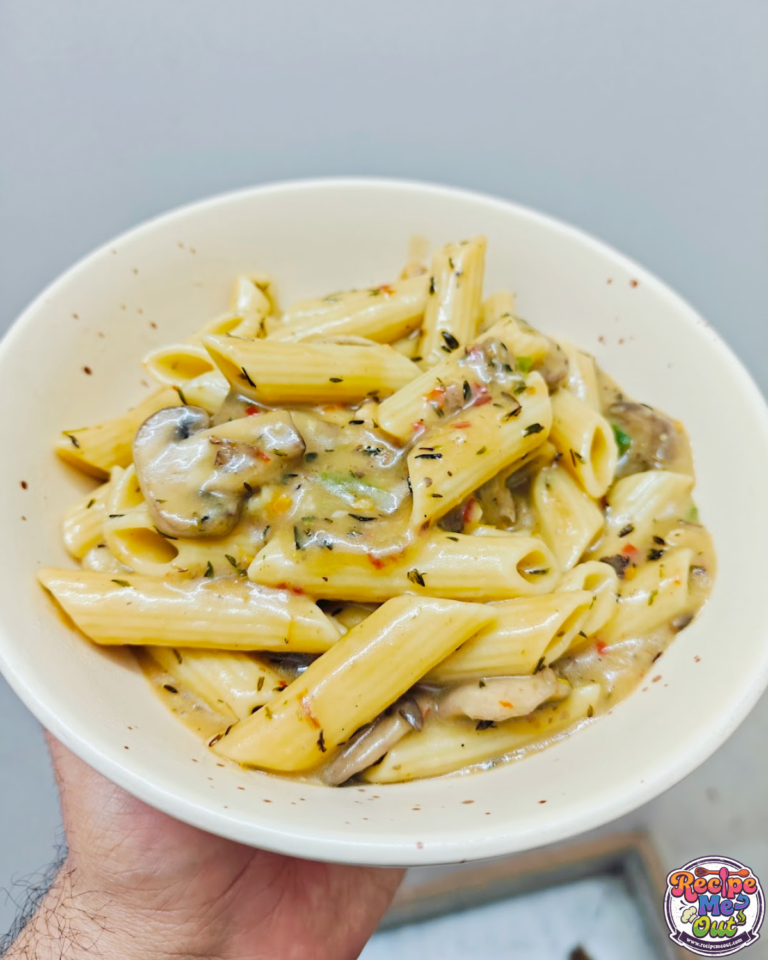 Mushroom Pasta With Coconut Milk