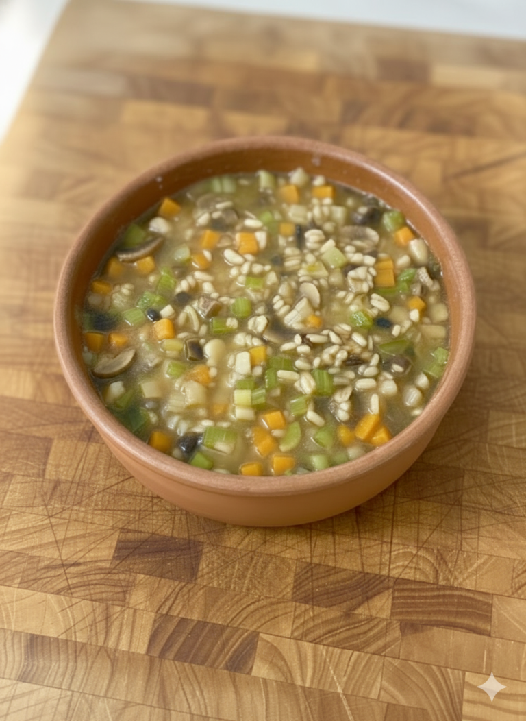 Mushroom Barley Soup