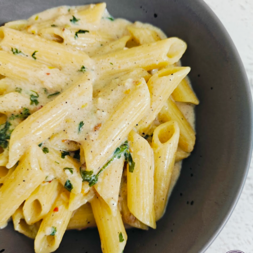 Butter Garlic Cilantro Pasta